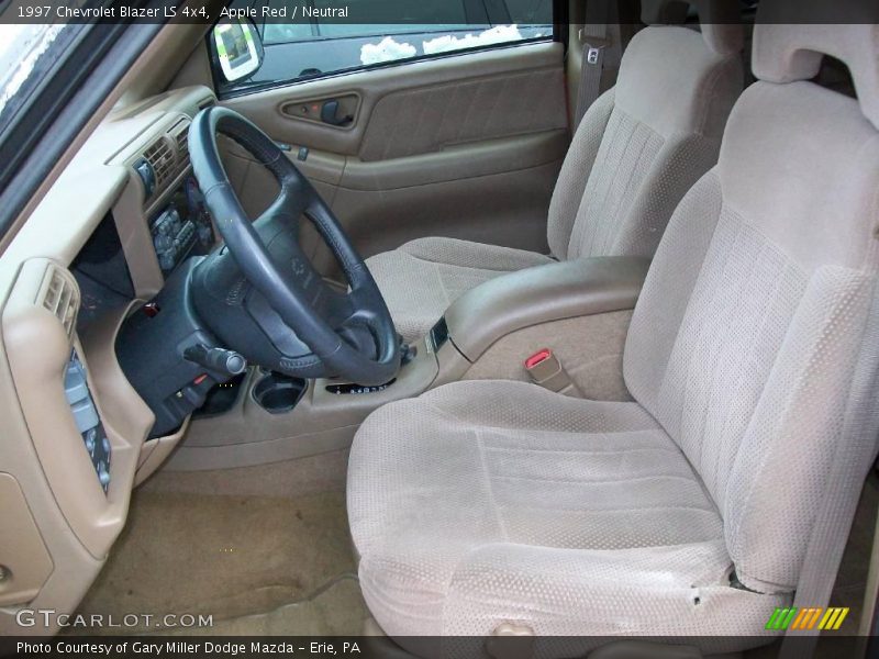 Apple Red / Neutral 1997 Chevrolet Blazer LS 4x4