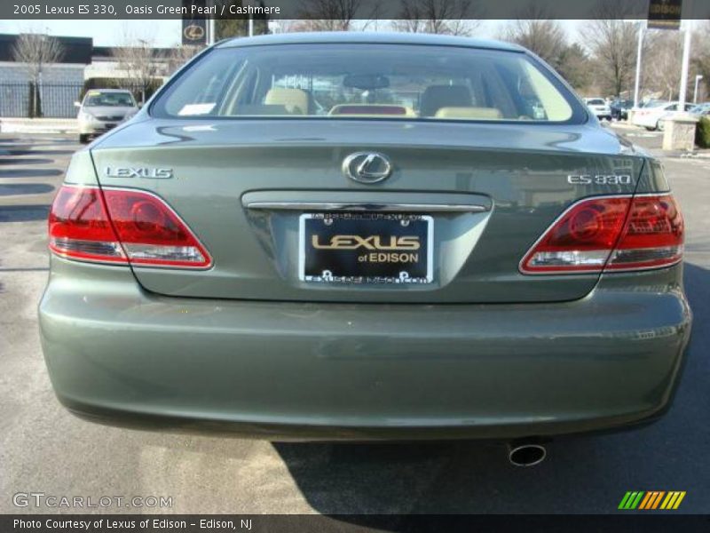 Oasis Green Pearl / Cashmere 2005 Lexus ES 330