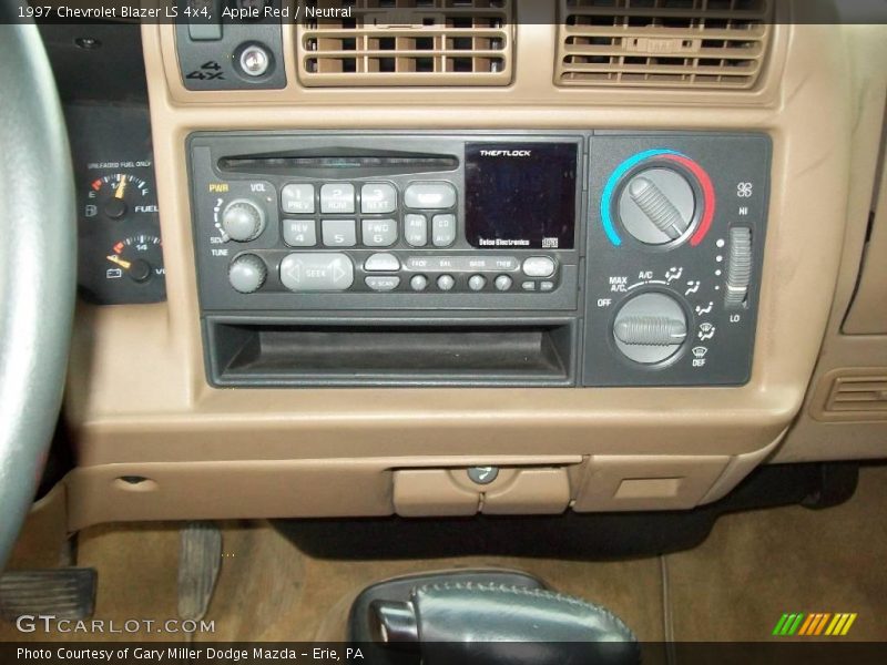 Apple Red / Neutral 1997 Chevrolet Blazer LS 4x4
