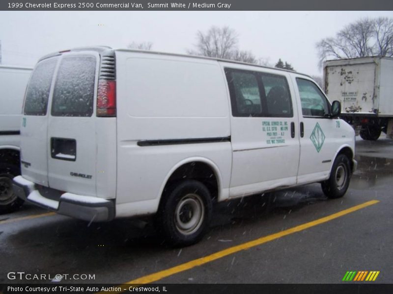 Summit White / Medium Gray 1999 Chevrolet Express 2500 Commercial Van