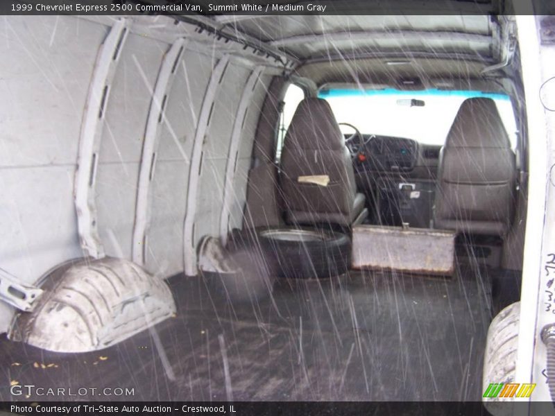 Summit White / Medium Gray 1999 Chevrolet Express 2500 Commercial Van
