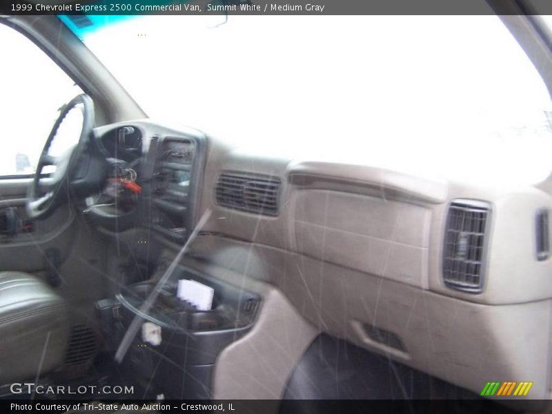 Summit White / Medium Gray 1999 Chevrolet Express 2500 Commercial Van