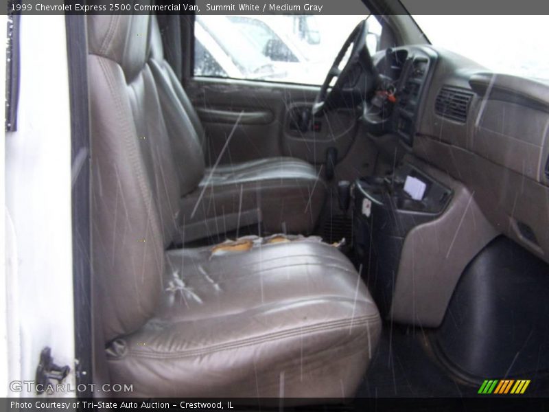 Summit White / Medium Gray 1999 Chevrolet Express 2500 Commercial Van