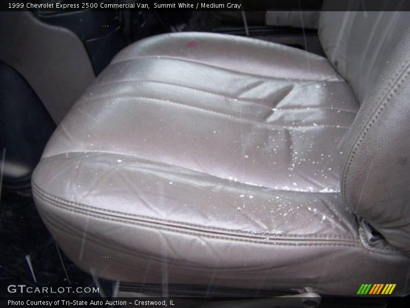 Summit White / Medium Gray 1999 Chevrolet Express 2500 Commercial Van