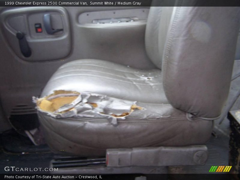 Summit White / Medium Gray 1999 Chevrolet Express 2500 Commercial Van