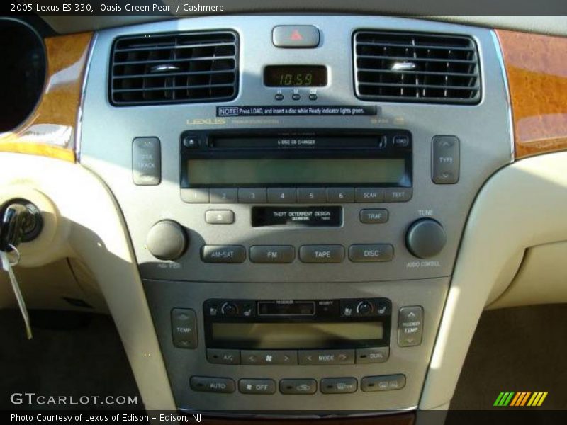 Oasis Green Pearl / Cashmere 2005 Lexus ES 330