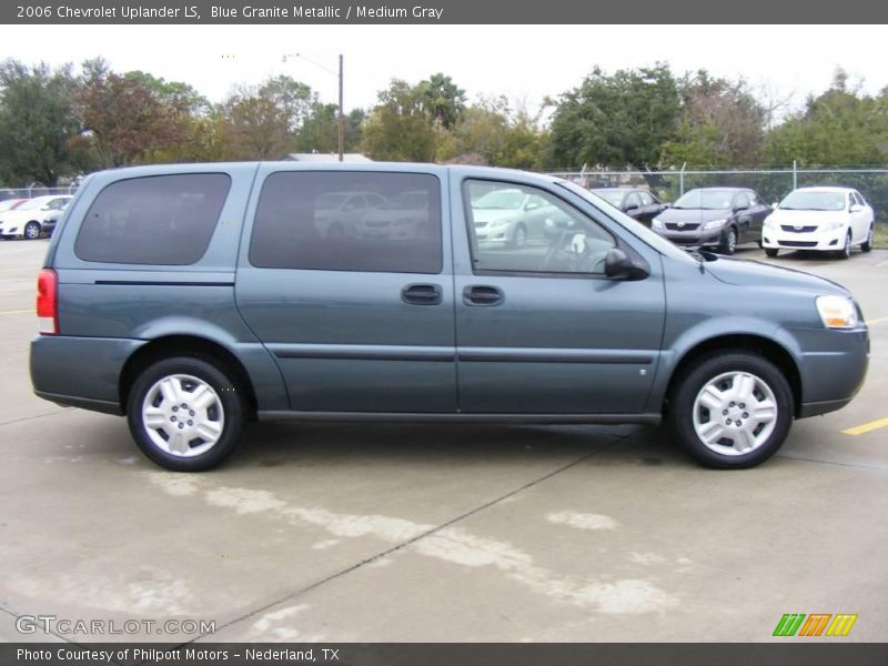 Blue Granite Metallic / Medium Gray 2006 Chevrolet Uplander LS