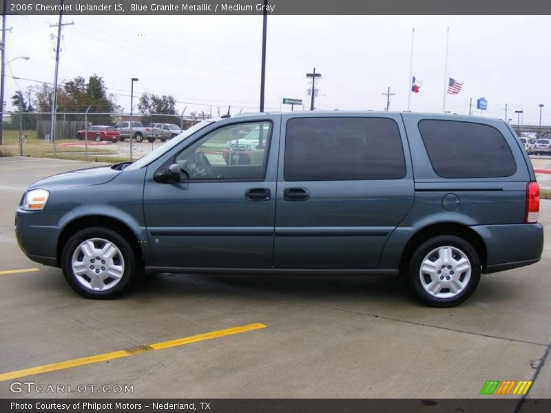Blue Granite Metallic / Medium Gray 2006 Chevrolet Uplander LS