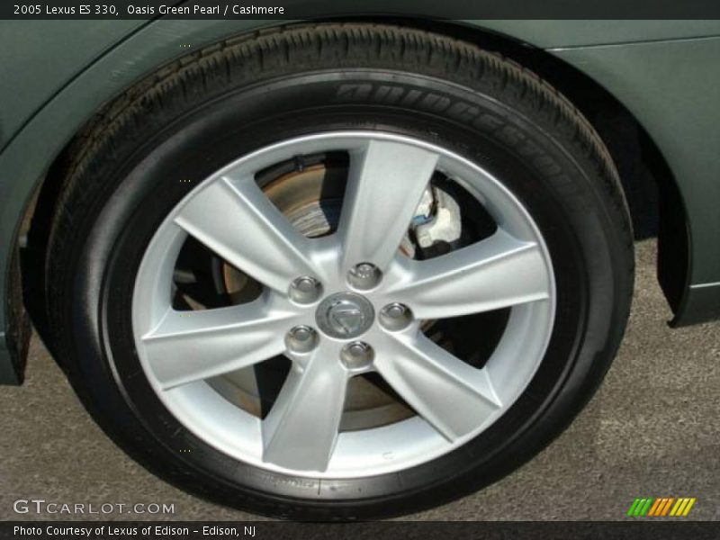 Oasis Green Pearl / Cashmere 2005 Lexus ES 330
