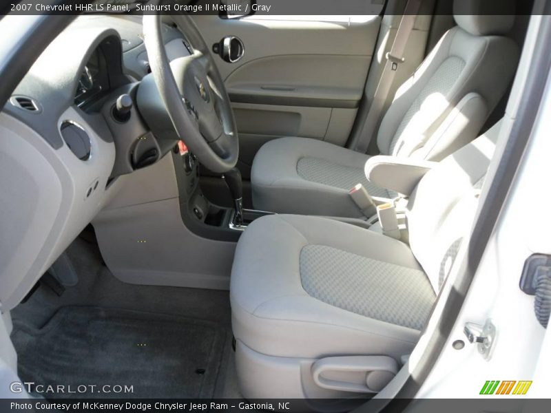 Sunburst Orange II Metallic / Gray 2007 Chevrolet HHR LS Panel