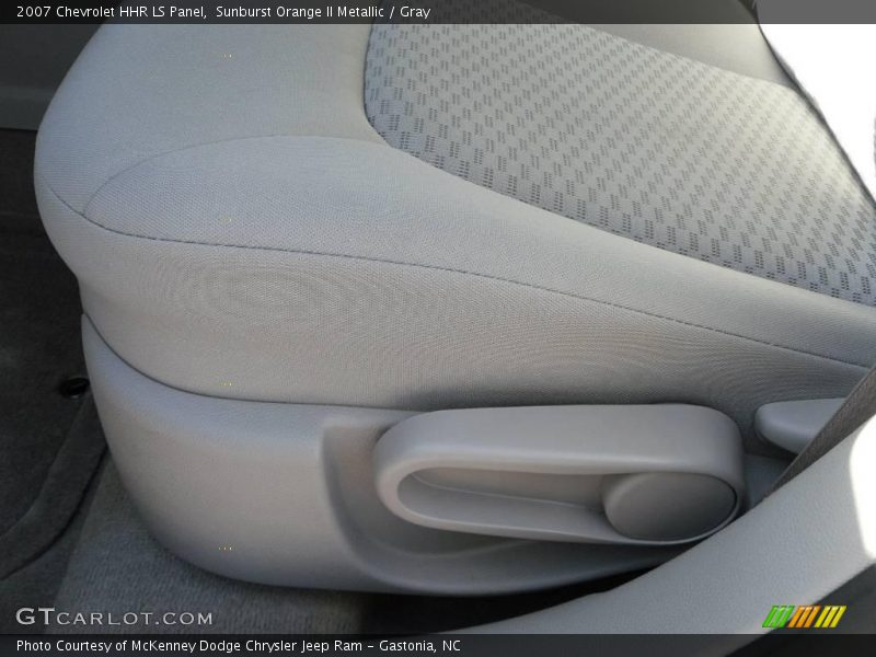 Sunburst Orange II Metallic / Gray 2007 Chevrolet HHR LS Panel