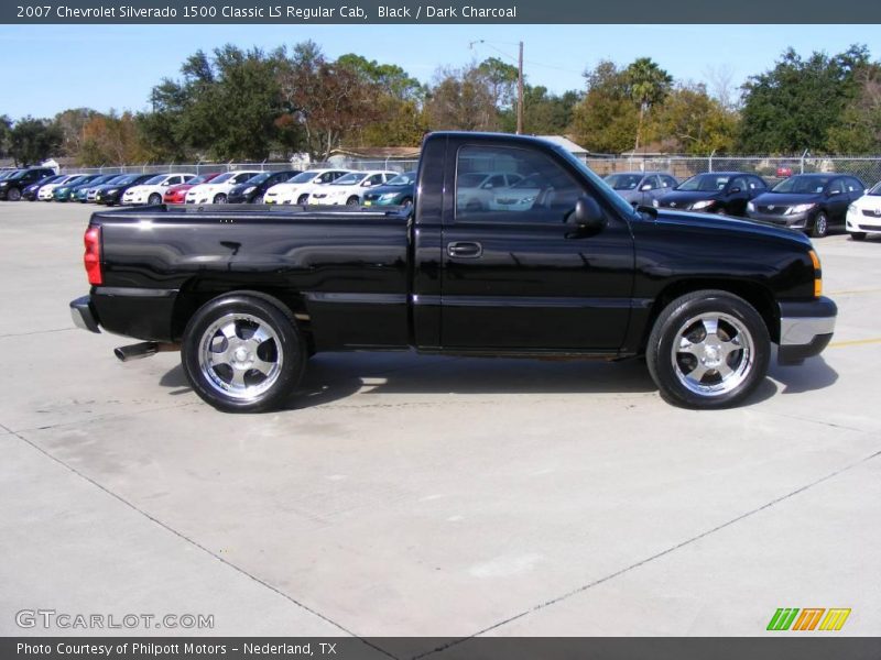 Black / Dark Charcoal 2007 Chevrolet Silverado 1500 Classic LS Regular Cab