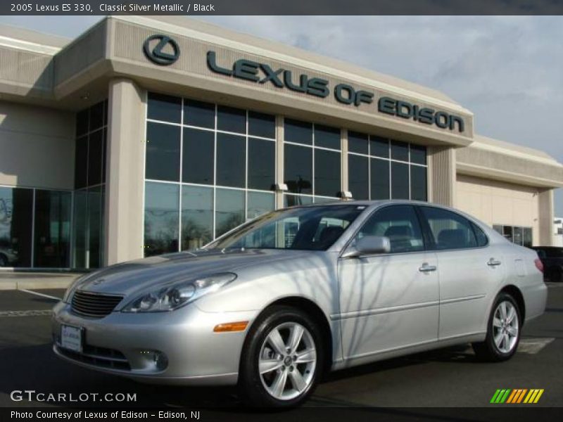 Classic Silver Metallic / Black 2005 Lexus ES 330