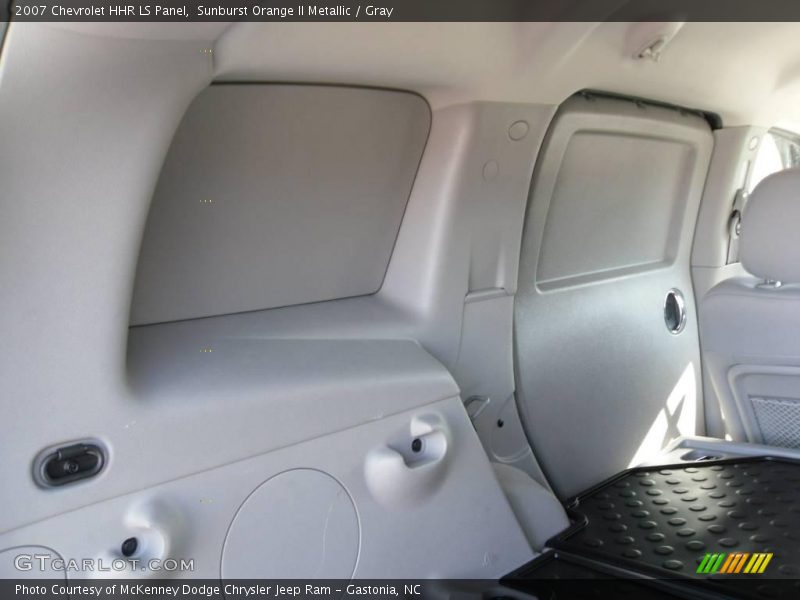 Sunburst Orange II Metallic / Gray 2007 Chevrolet HHR LS Panel