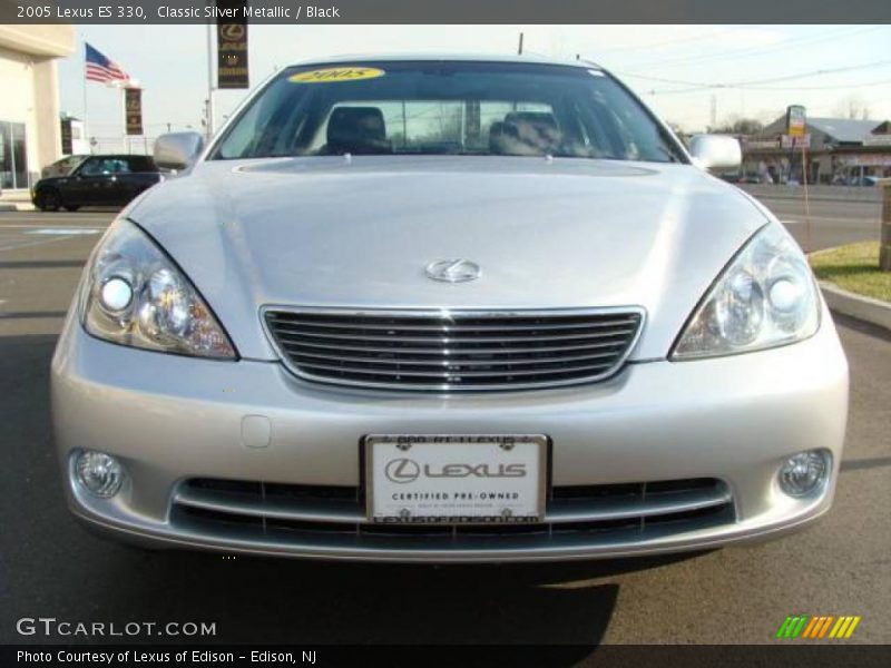 Classic Silver Metallic / Black 2005 Lexus ES 330