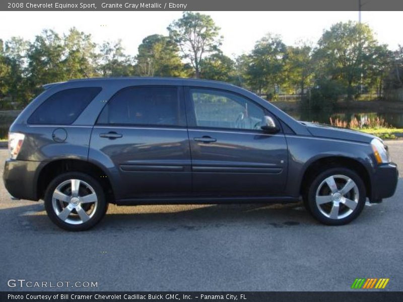 Granite Gray Metallic / Ebony 2008 Chevrolet Equinox Sport