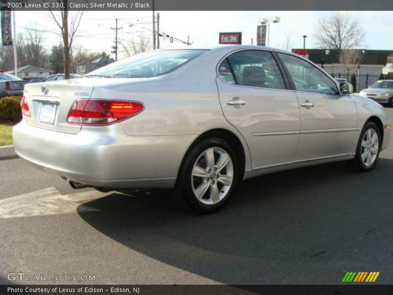 Classic Silver Metallic / Black 2005 Lexus ES 330