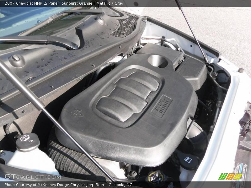 Sunburst Orange II Metallic / Gray 2007 Chevrolet HHR LS Panel