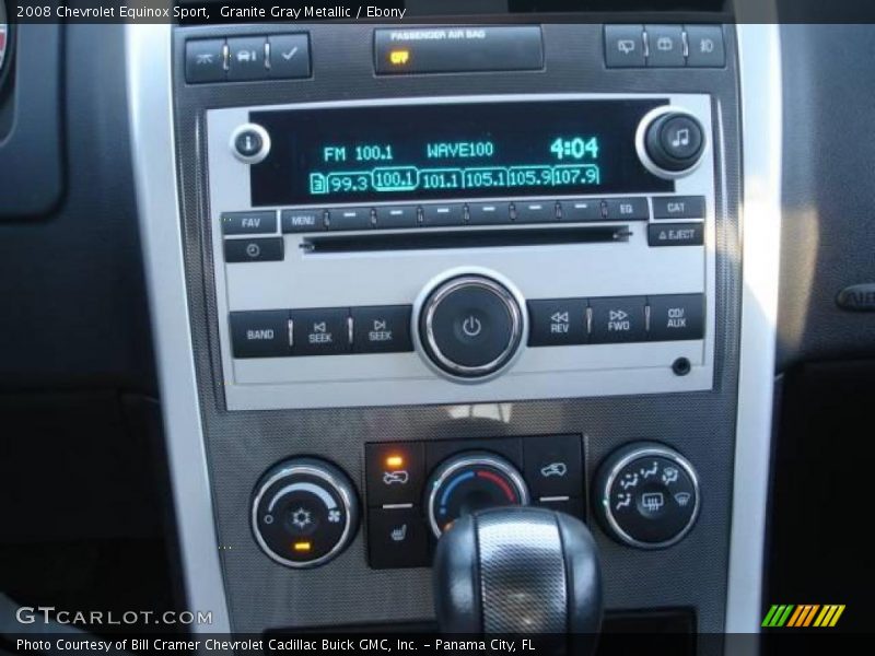 Granite Gray Metallic / Ebony 2008 Chevrolet Equinox Sport