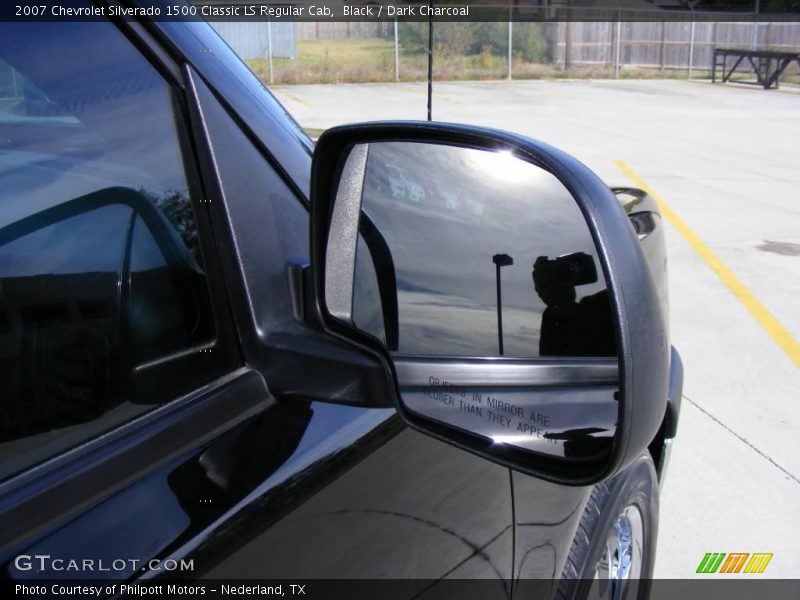 Black / Dark Charcoal 2007 Chevrolet Silverado 1500 Classic LS Regular Cab