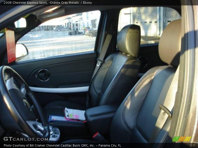Granite Gray Metallic / Ebony 2008 Chevrolet Equinox Sport