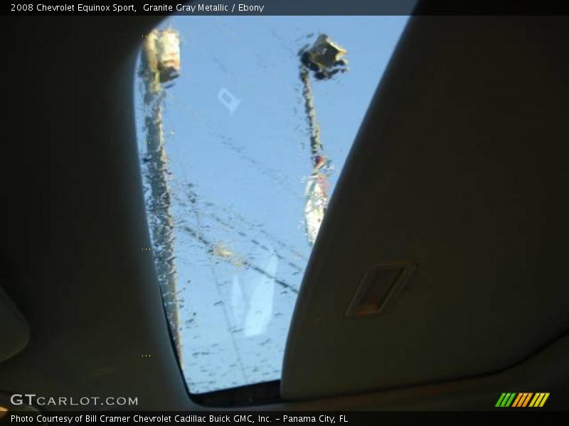 Granite Gray Metallic / Ebony 2008 Chevrolet Equinox Sport
