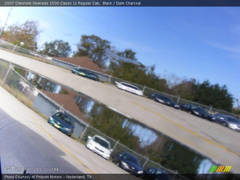 Black / Dark Charcoal 2007 Chevrolet Silverado 1500 Classic LS Regular Cab