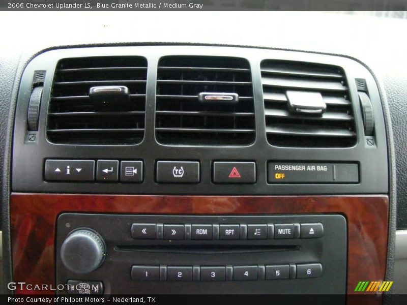 Blue Granite Metallic / Medium Gray 2006 Chevrolet Uplander LS