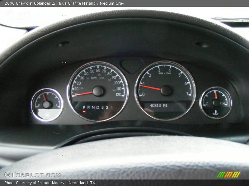 Blue Granite Metallic / Medium Gray 2006 Chevrolet Uplander LS
