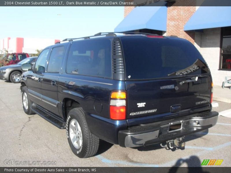 Dark Blue Metallic / Gray/Dark Charcoal 2004 Chevrolet Suburban 1500 LT