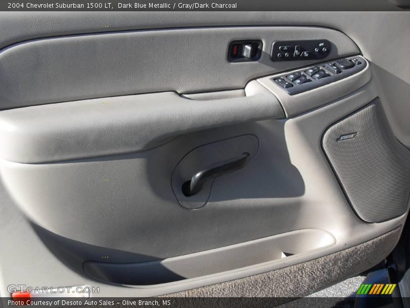 Dark Blue Metallic / Gray/Dark Charcoal 2004 Chevrolet Suburban 1500 LT