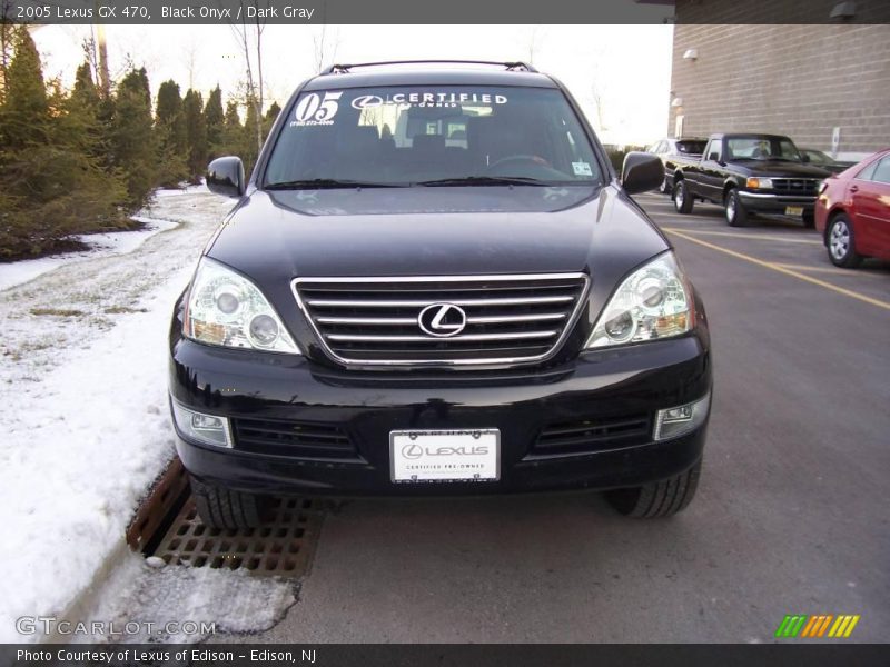 Black Onyx / Dark Gray 2005 Lexus GX 470