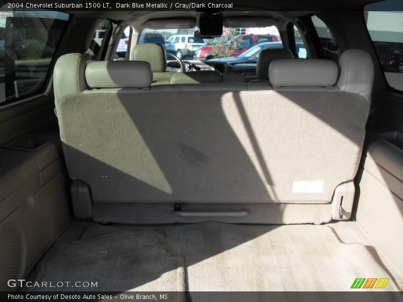 Dark Blue Metallic / Gray/Dark Charcoal 2004 Chevrolet Suburban 1500 LT