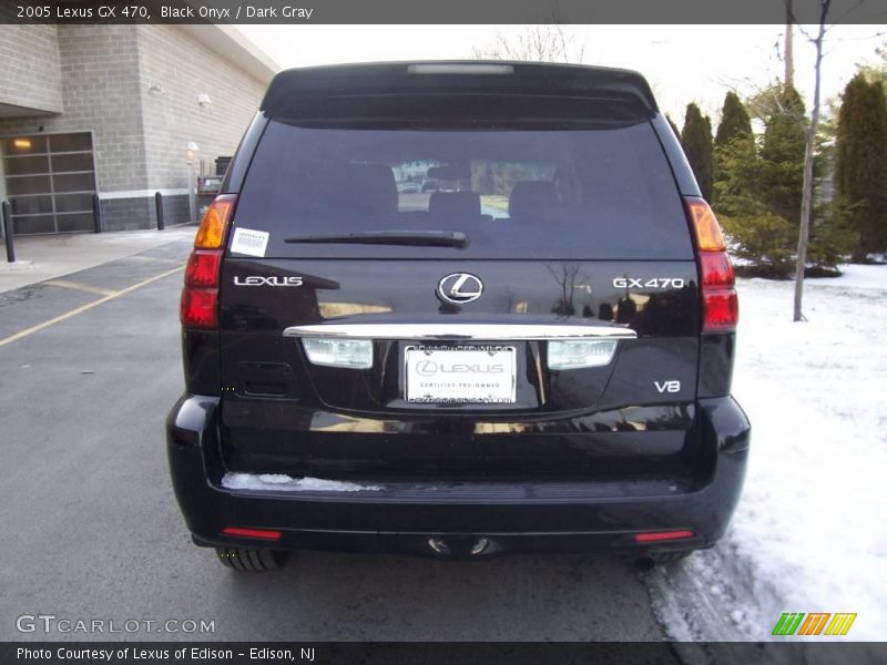 Black Onyx / Dark Gray 2005 Lexus GX 470