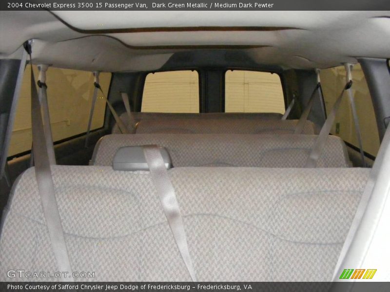 Dark Green Metallic / Medium Dark Pewter 2004 Chevrolet Express 3500 15 Passenger Van