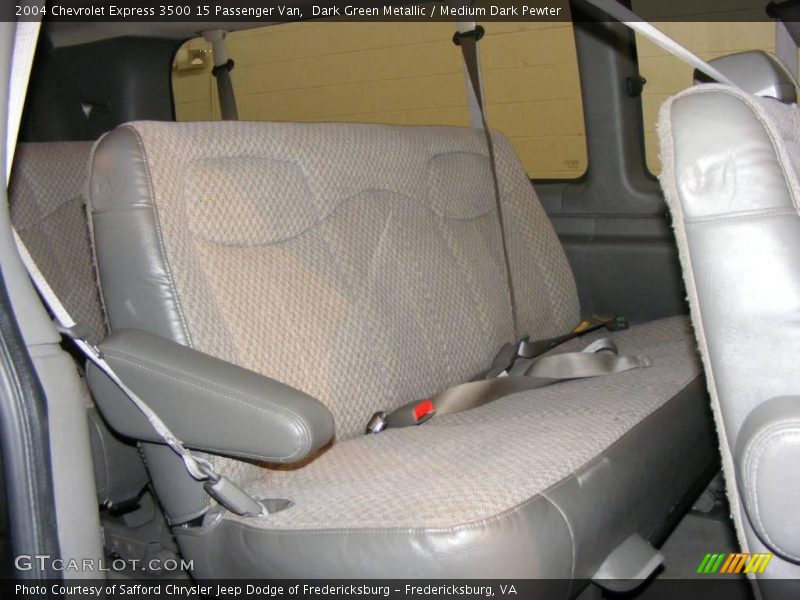 Dark Green Metallic / Medium Dark Pewter 2004 Chevrolet Express 3500 15 Passenger Van