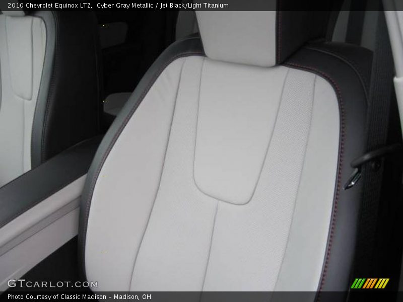 Cyber Gray Metallic / Jet Black/Light Titanium 2010 Chevrolet Equinox LTZ
