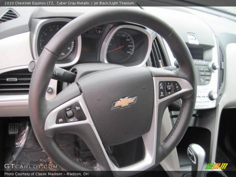 Cyber Gray Metallic / Jet Black/Light Titanium 2010 Chevrolet Equinox LTZ