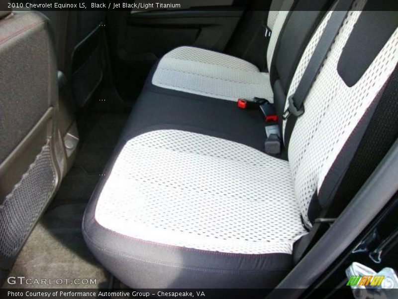 Black / Jet Black/Light Titanium 2010 Chevrolet Equinox LS