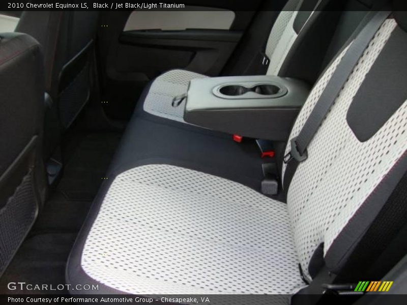 Black / Jet Black/Light Titanium 2010 Chevrolet Equinox LS