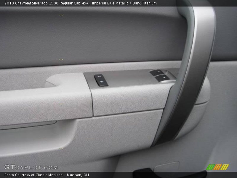Imperial Blue Metallic / Dark Titanium 2010 Chevrolet Silverado 1500 Regular Cab 4x4