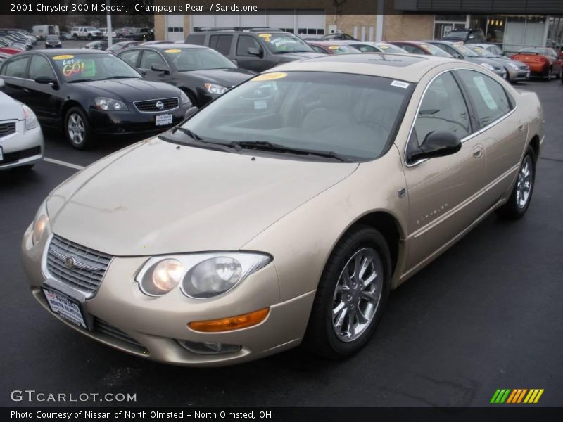 Champagne Pearl / Sandstone 2001 Chrysler 300 M Sedan
