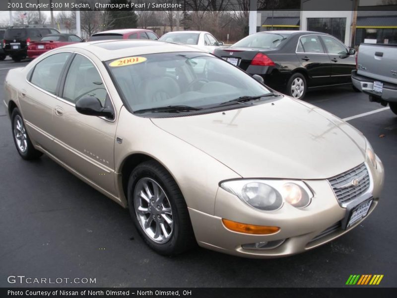Champagne Pearl / Sandstone 2001 Chrysler 300 M Sedan