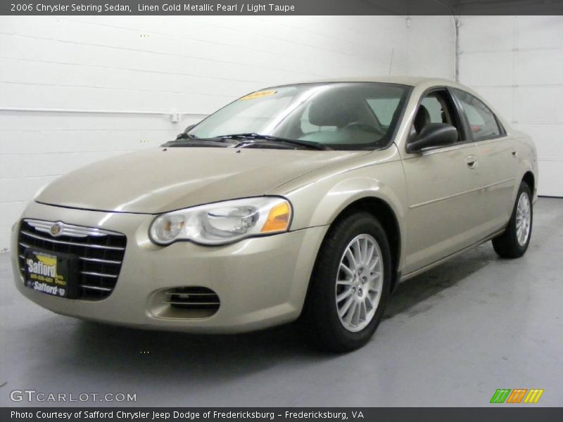Linen Gold Metallic Pearl / Light Taupe 2006 Chrysler Sebring Sedan