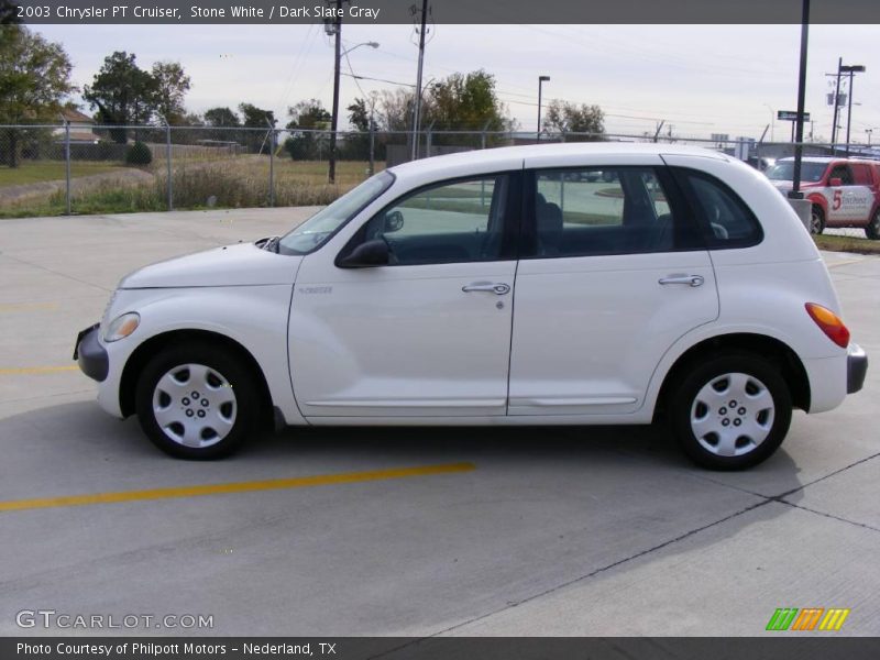 Stone White / Dark Slate Gray 2003 Chrysler PT Cruiser