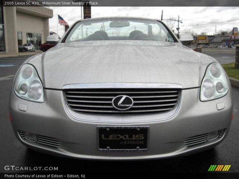 Millennium Silver Metallic / Black 2005 Lexus SC 430
