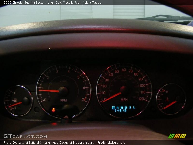 Linen Gold Metallic Pearl / Light Taupe 2006 Chrysler Sebring Sedan