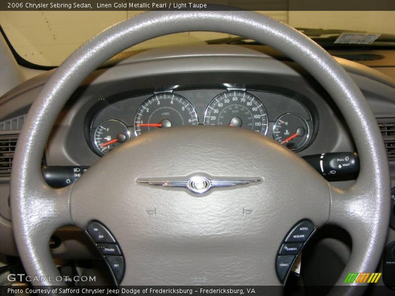 Linen Gold Metallic Pearl / Light Taupe 2006 Chrysler Sebring Sedan