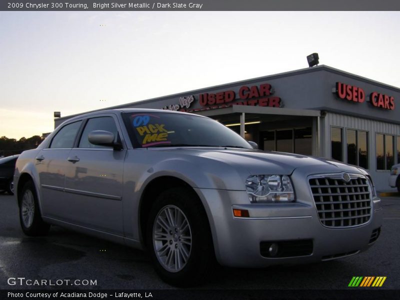 Bright Silver Metallic / Dark Slate Gray 2009 Chrysler 300 Touring