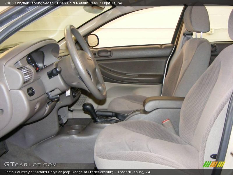 Linen Gold Metallic Pearl / Light Taupe 2006 Chrysler Sebring Sedan